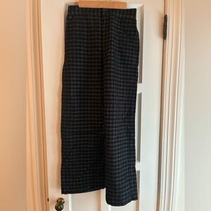 Madewell Pull-On Plaid Corduroy Pants